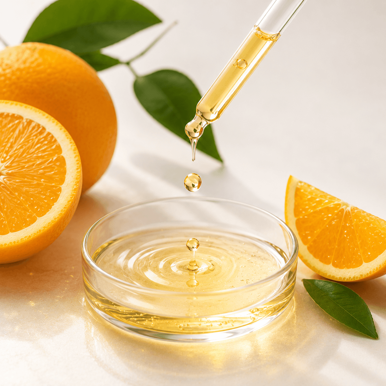 Vitamin C ingredient visual