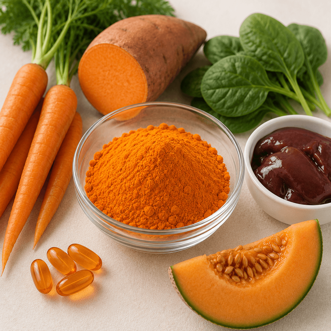 Vitamin A ingredient visual